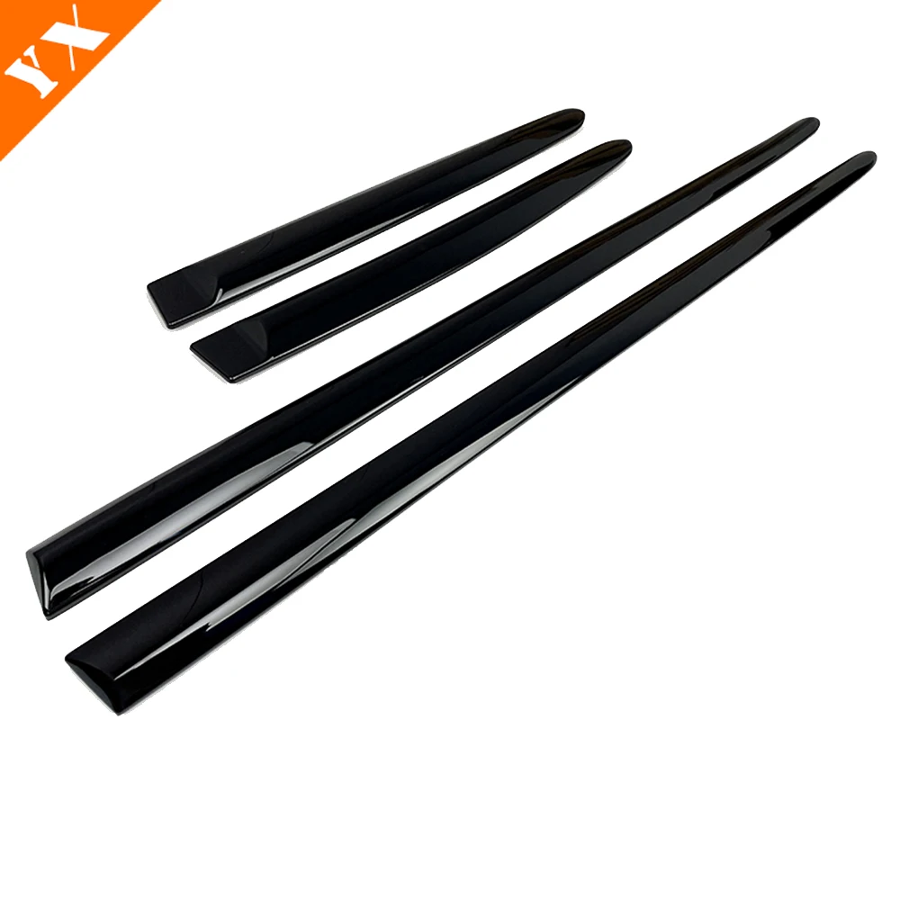 For Great Wall Haval H9 Accessories 2015-2023 Black Look Trim Car Side Door Trim Car Body Stickers Cover Decor Protector Molding