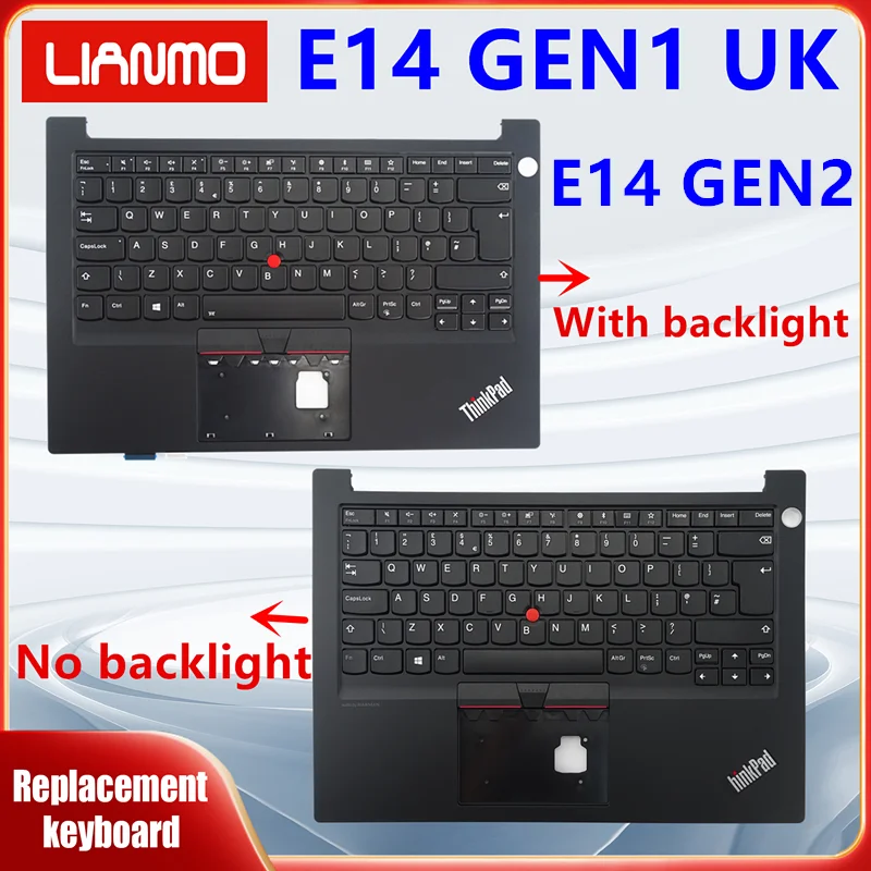 

Portugal Germany UK Russian Keyboard for Lenovo ThinkPad E14 Gen1 Gen2 01XY017 01XY066