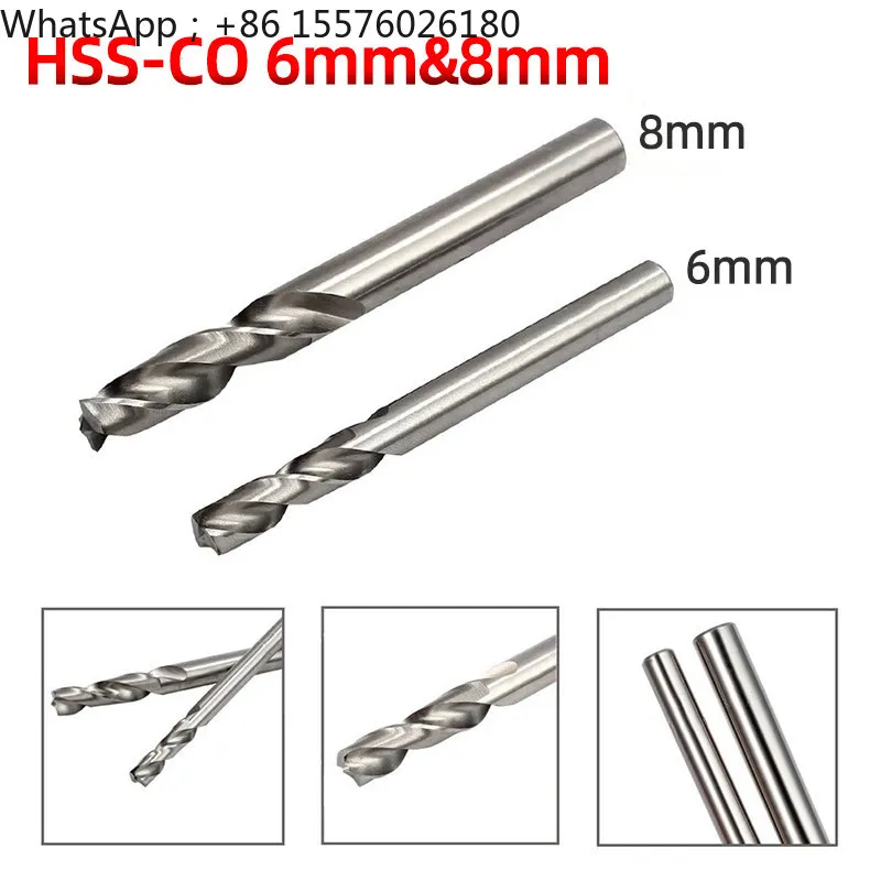 Automotive Sheet Metal Spot Welding Drill Bits, Flat-bottom Drill Bits, Tack Weld Removal 6/8mm/9.5mm Spot Welding Drill Tools