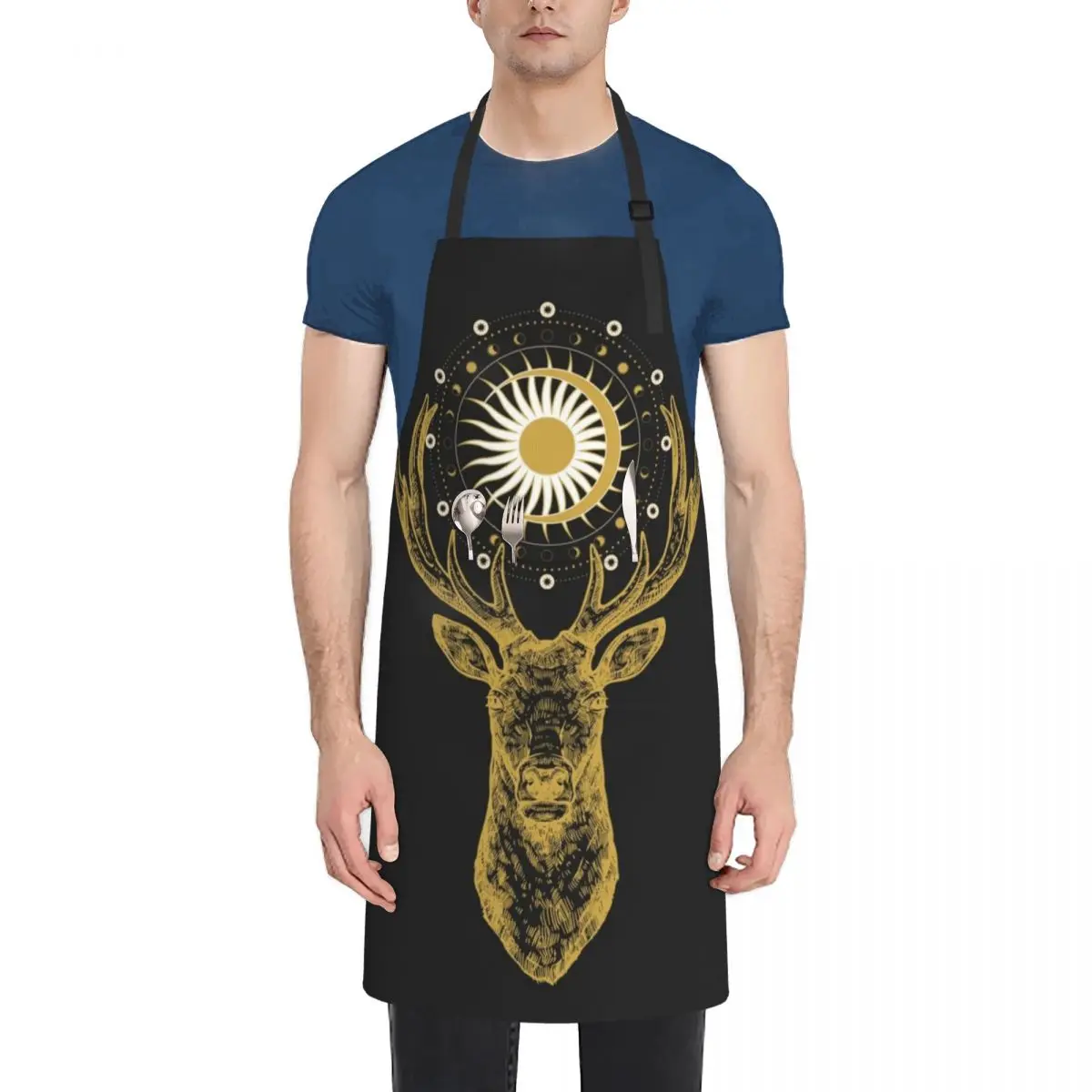 

Shadow and Bone Darklina Symbol from Leigh Bardugo Grishaverse Apron kitchen clothes for men Beauty Men'ss Apron