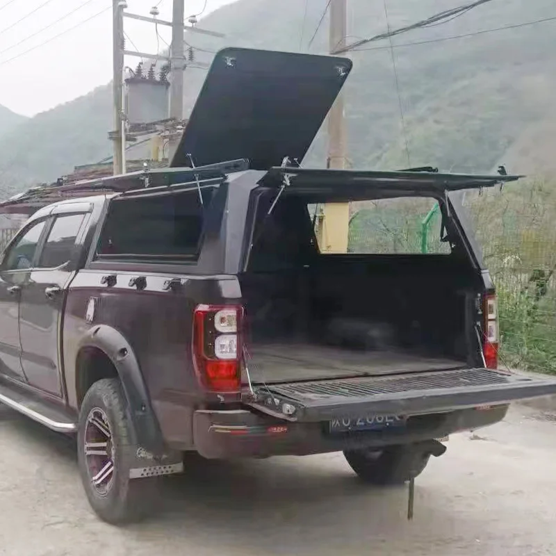 

Pick up Truck Bed Cover Hard Topper Manganese Steel Tonneau Cover Ranger for Ranger 2023