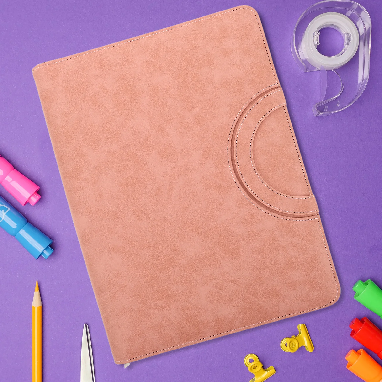 

A4 Document Organizer Bag Zipper Storage for Birth Passport Marriage Certificate Property Deed Travel Document Folder PU