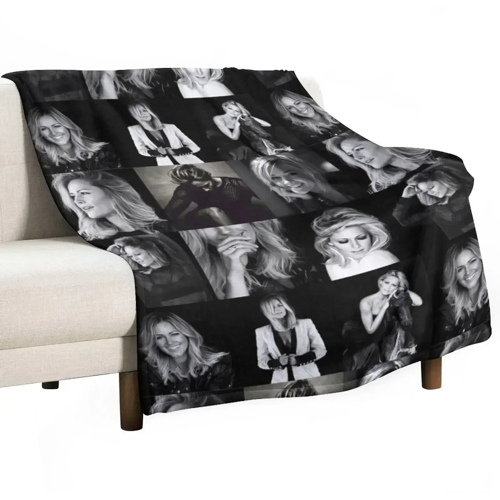 Helene Fischer Collage Throw Blanket Luxury Brand manga Decorative Sofas Blankets