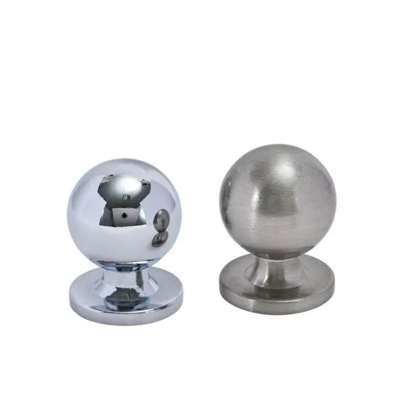 Hot Sale Zinc Alloy Furniture Knobs Cabinet Handles Zamak Wardrobe Door Knobs Round Knob Pull