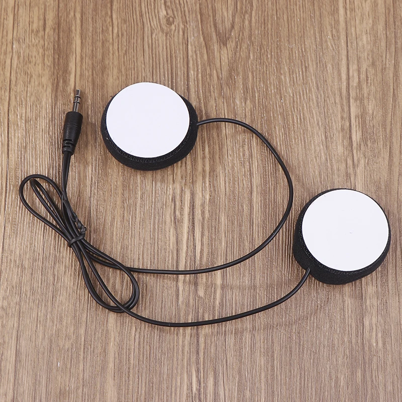 Para casco de motocicleta Cardo Freecom/Spirit, intercomunicador Bluetooth, micrófono de cable suave y altavoz de 3,5mm