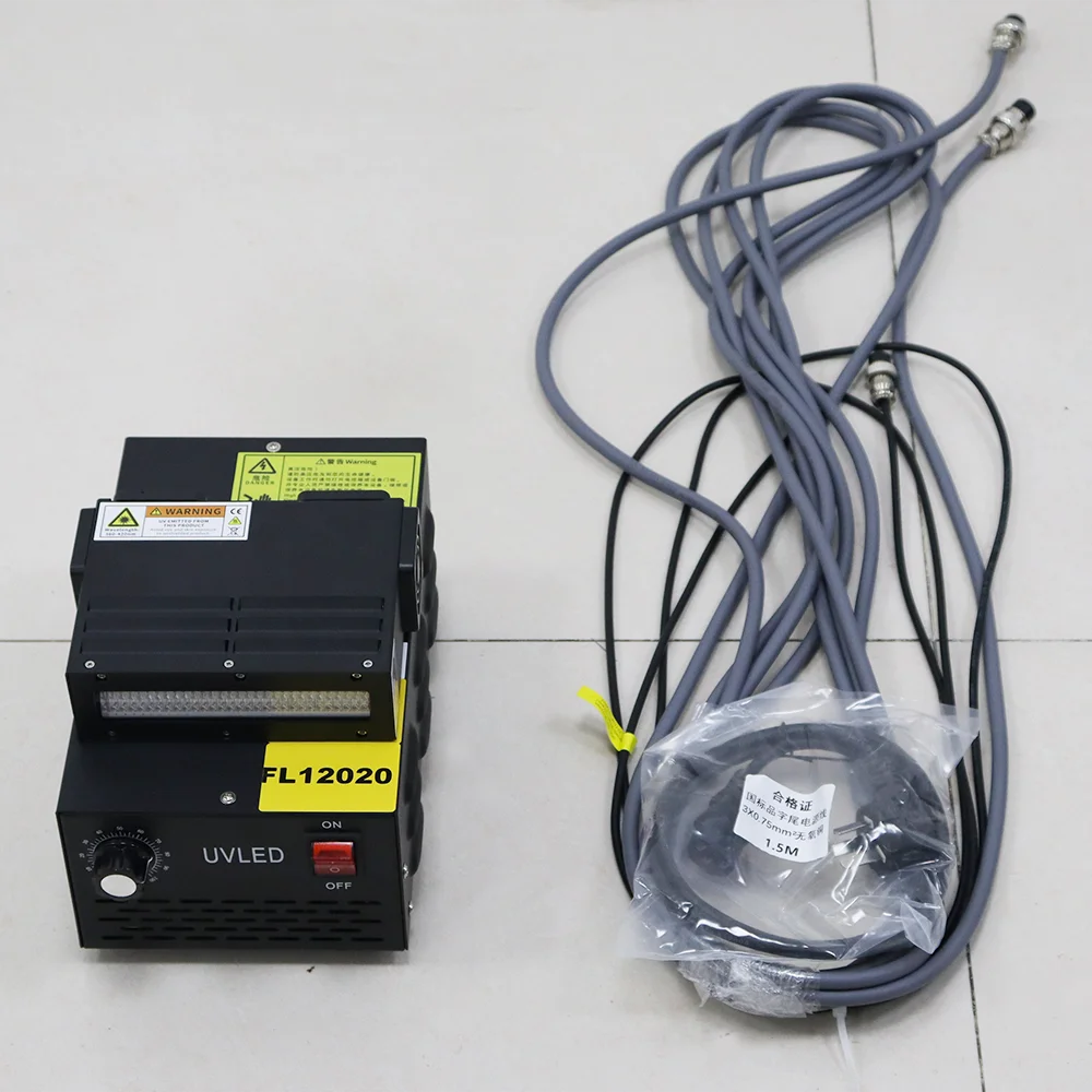 400W High Power Uv Led Curing Lamp System UV Printer Modification LEDUV Fan-cooled Lamp TX800/XP600 Dual Nozzle UV Curing Lamp