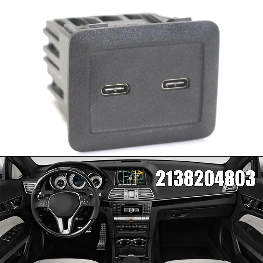 

OEM Part Number A2138204803 Rear Center Console USB-C Port Charging Socket For Mercedes-Benz Replacement Car Accessories