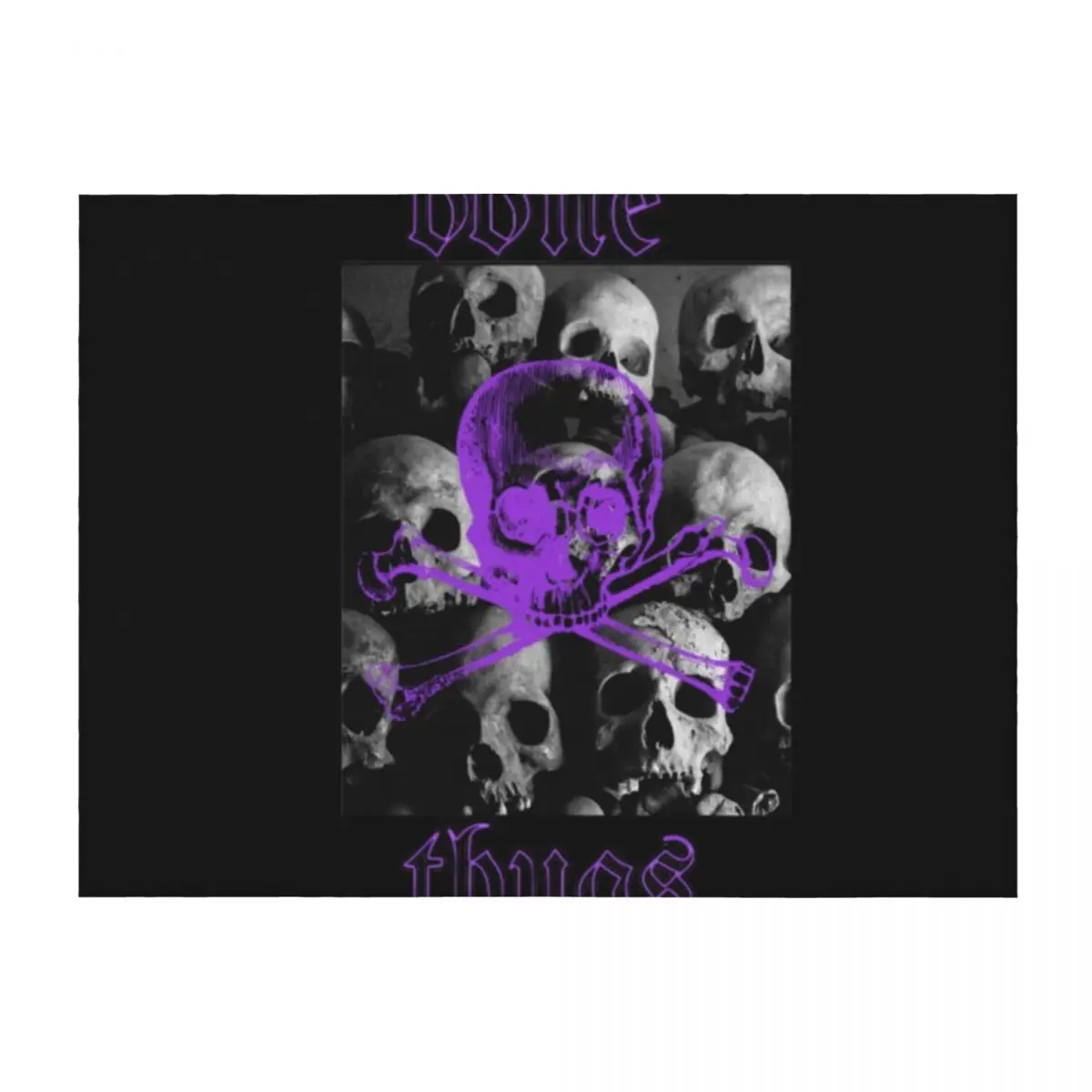 

Bone Thugs T-Shirt Throw Blanket Bed Fashionable Thermal Soft Soft Big Blankets