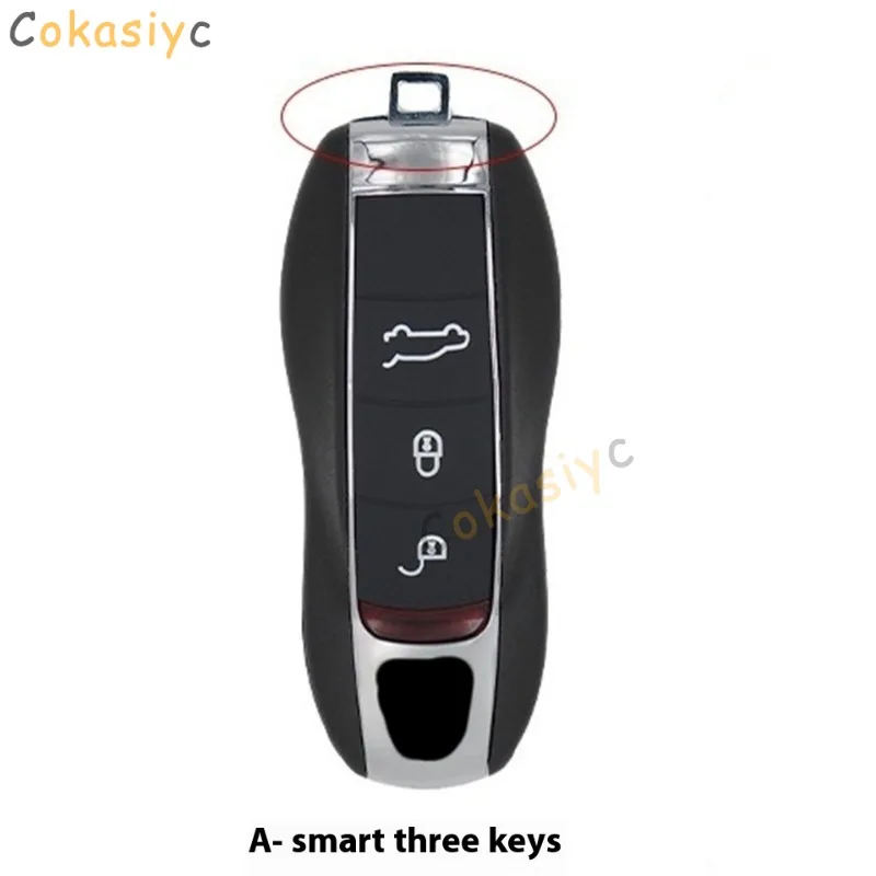 Car key case for porsche cayenne 958 911 lepin 996 macan panamera 997 944 924 987 987 gt3 cayman 987 auto holder shell cover