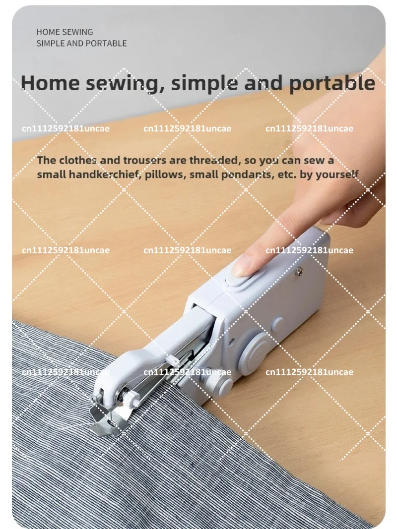 Household Mini Sewing Machine Portable Manual DIY Multi-Function Small Stitch Tool for Beginners