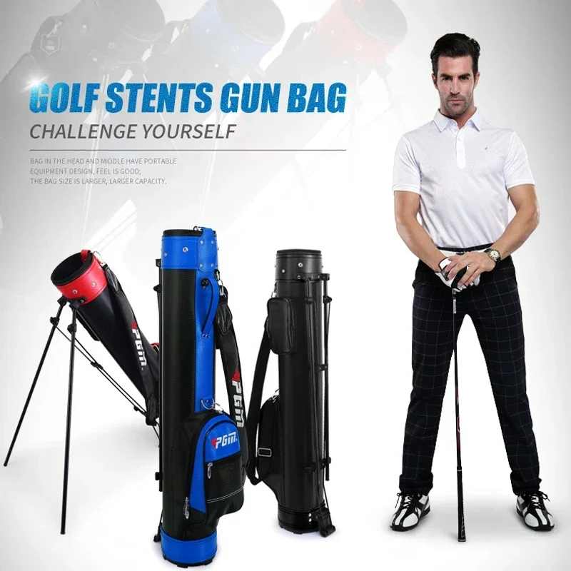 PGM Golf Bag for Men Women Can Hold 9 Clubs Support Bags 6 Colors QIAB008