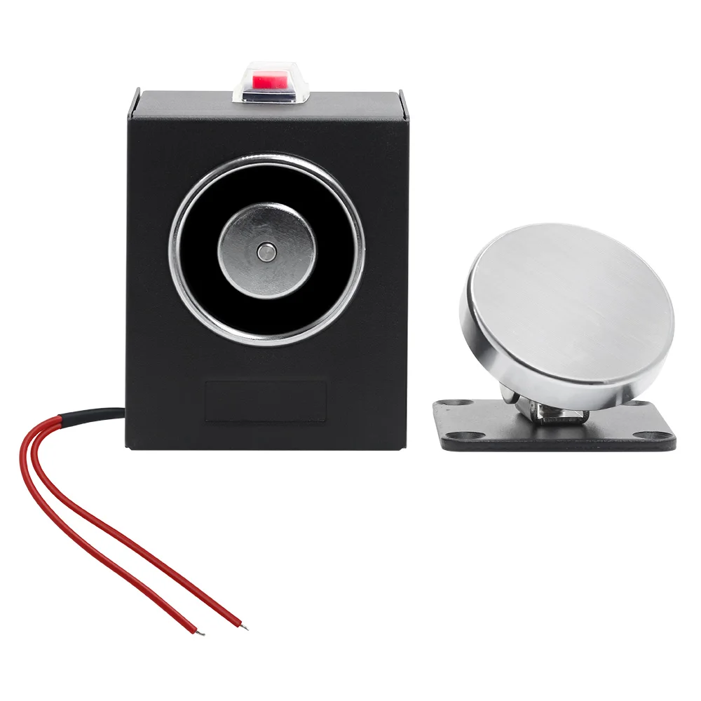 

Fire Escape 60KG 220V Floor Mount Door Stopper Smokeproof Door Magnetic Door Holder with Release Button