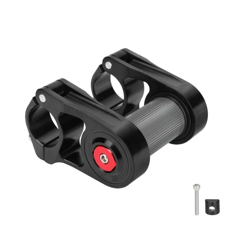 

Bicycles Double Stem 25.4mm Bike Handlebar Stem Risers Adjustable Cycling Stem