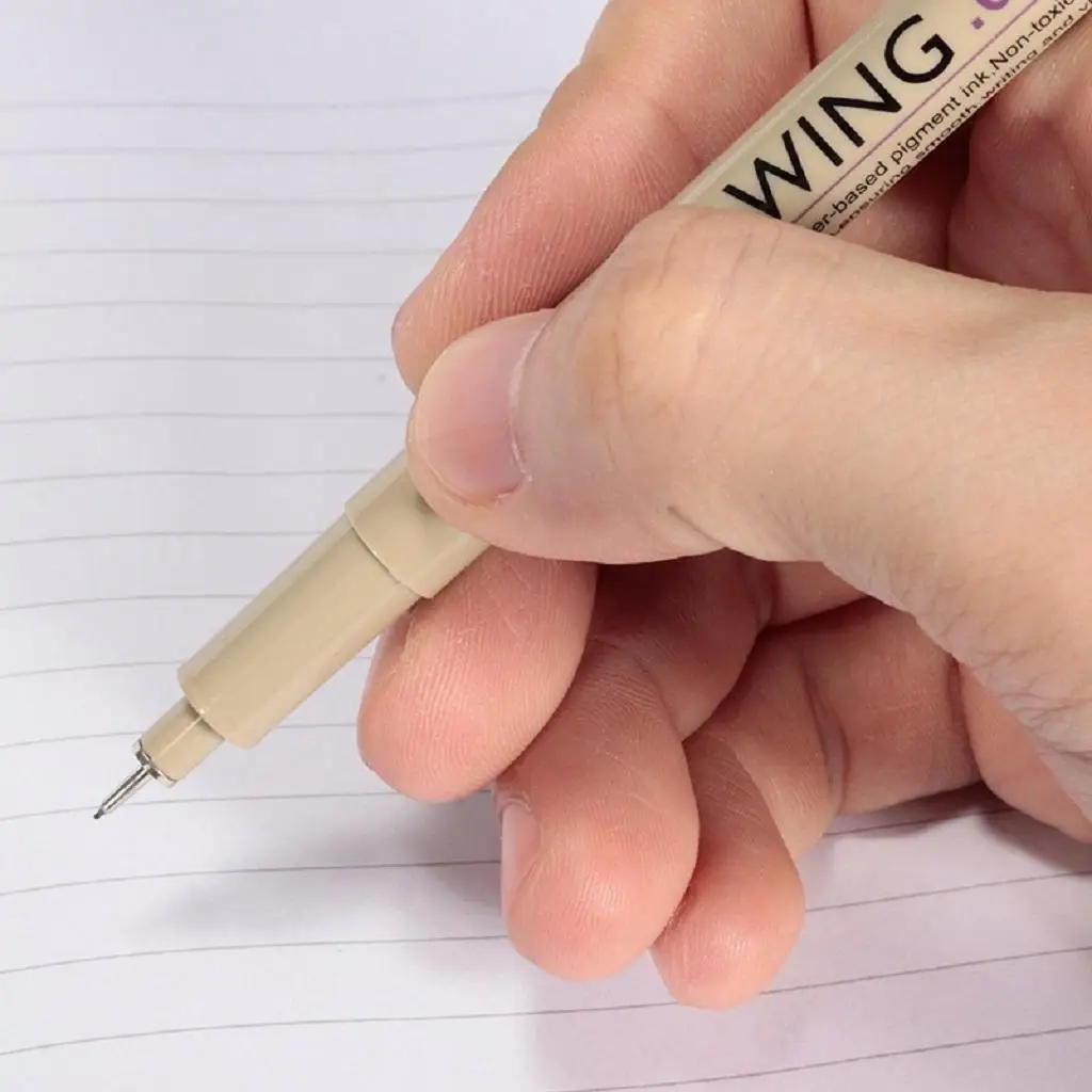 

Черный 1,0 чернила для рисования, аксессуары для рисования, аниме, офисные документы, набор из 2 шт.