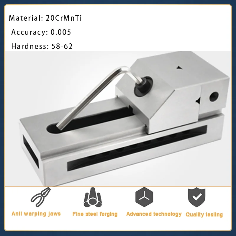 qkg88 100 125 Vise High Precision Cnc Router Working Clamping Fixture For Surface Grinding Milling Edm,Precision Tool Maker