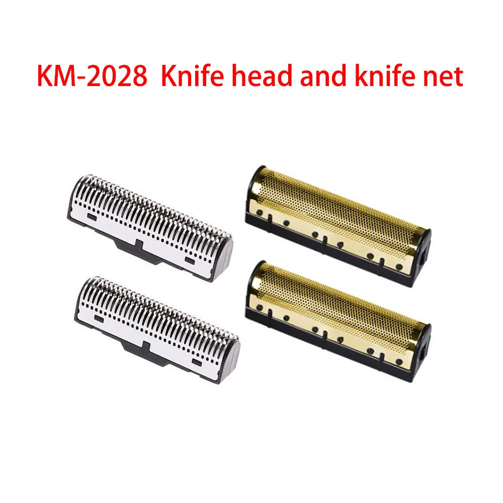 Replacement Blade for Kemei KM-1102/2026/2027/2028 Original Professional Blades Set Knife Head And Knife Net Shaving Accessories image 5