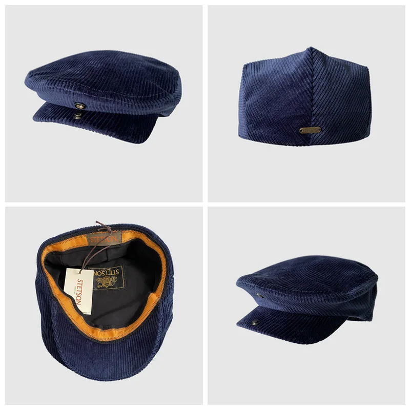 Unisex Vintage Literary Newsboy Cap, Retro Forward Painter Beret, Breathable Casual Hat for Men Women Spring Summer Daily Wear