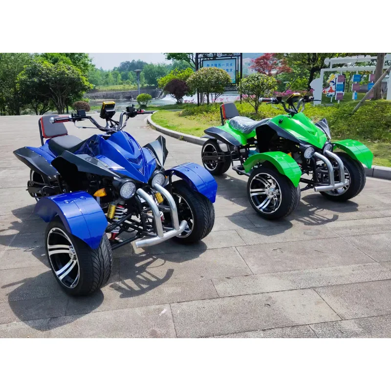 Youth Adult 200cc 4-Stroke 2WD Automatic 4-Wheelers 2-Seater Quad Bikes 1000w Power EPA/ECE/EC Certified Chain Drive