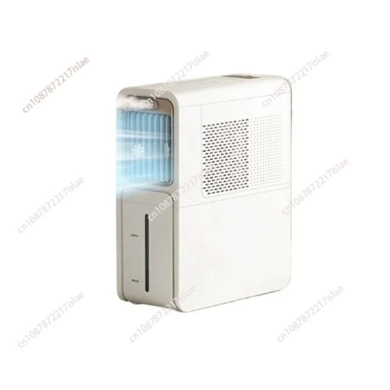 Mini Ice Mist Air Cooler Fan, Household Portable Refrigeration Electric Fan for Kitchen Bedroom