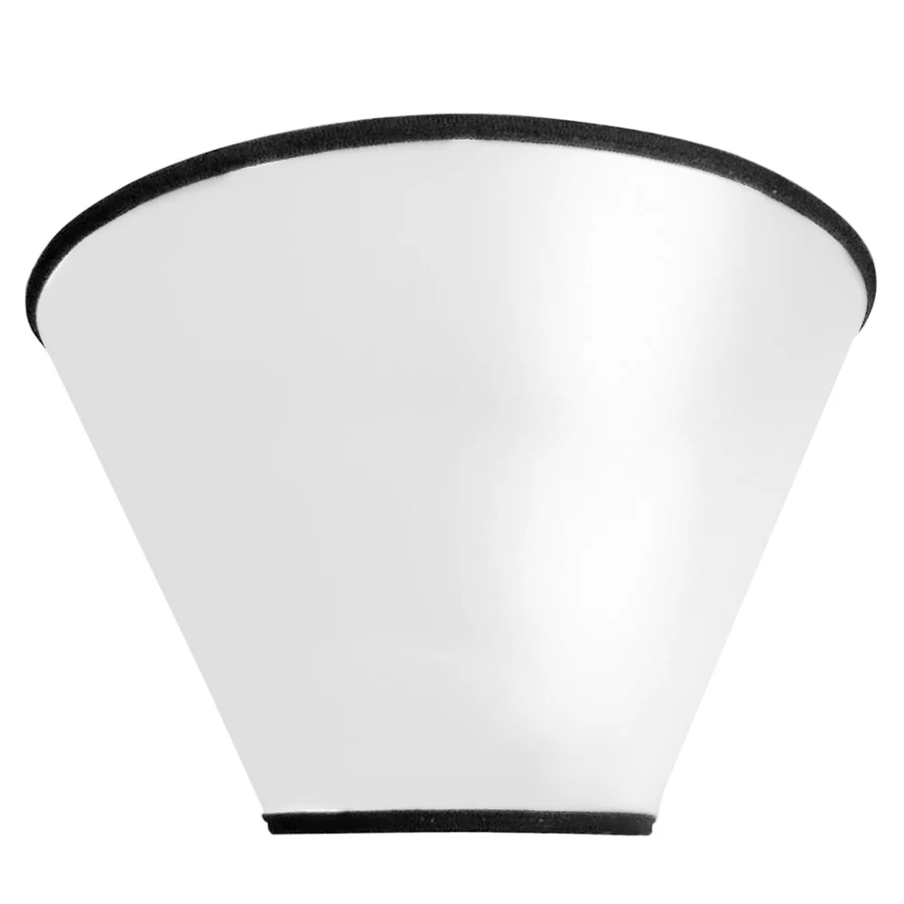 البلاستيك الكلب مخروط طوق شفافة الانتعاش E-طوق مكافحة لدغة لعق الحيوانات الأليفة واقية درع عملي للكلاب الصغيرة والمتوسطة والكبيرة