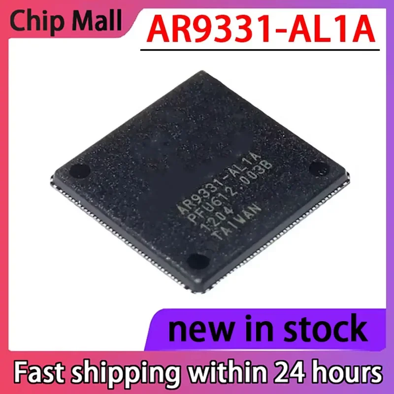 

5PCS AR9331-AL1A AR9331 QFN148 Wireless Router CPU Chip in Stock New