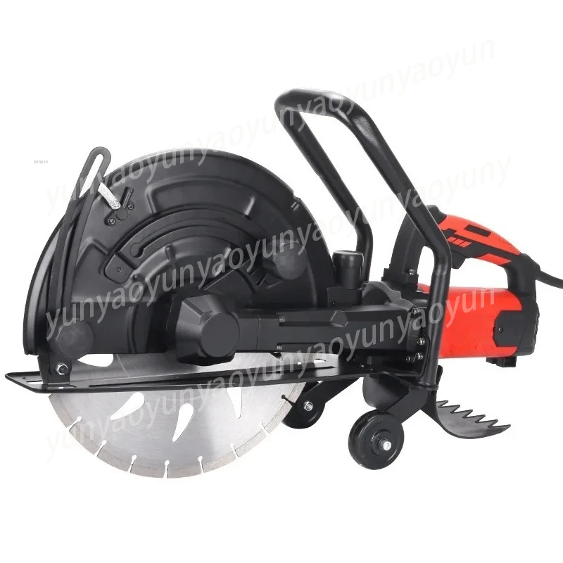 

Portable high-power electric cutting machine, concrete pavement slotting, wall cutting, fire demolition, toothless saw stone