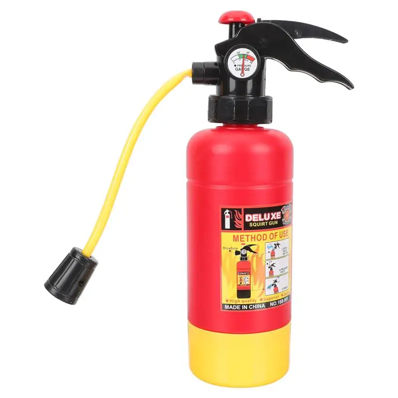 Fire Extintor Toy for Children, Beach Toy, Water Fighting, Verão