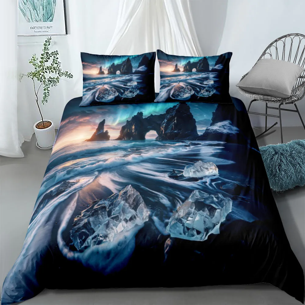 Etheral Horse Myth Duvet Cover Set UK Single Double Queen US Twin Full King Size pkm Bed Linen Set