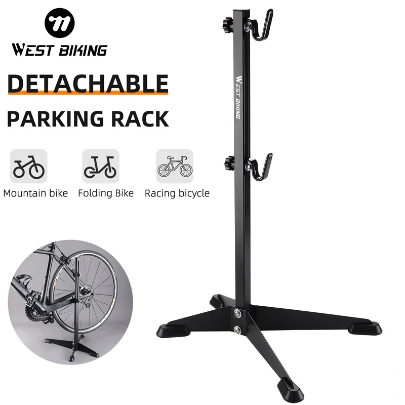 Soporte de Bicicleta WEST BIKING, Desmontable y Ajustable, para Exhibición en Interiores, Soporte de Reparación de Bicicletas, Accesorios para Bicicletas de Montaña y Carretera