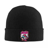 BoyFriend FNF. Brick Wall Warm Knitted Cap Hip Hop Bonnet Hat Autumn Winter Outdoor Beanies Hats for Men Women Adult