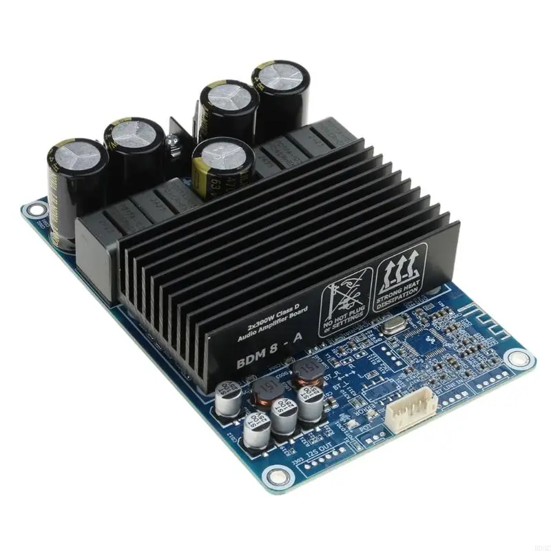 B03C High-powered 2.0 Channel Digital Amplifier Board BDM8-A Power AMP Board DC24-48V