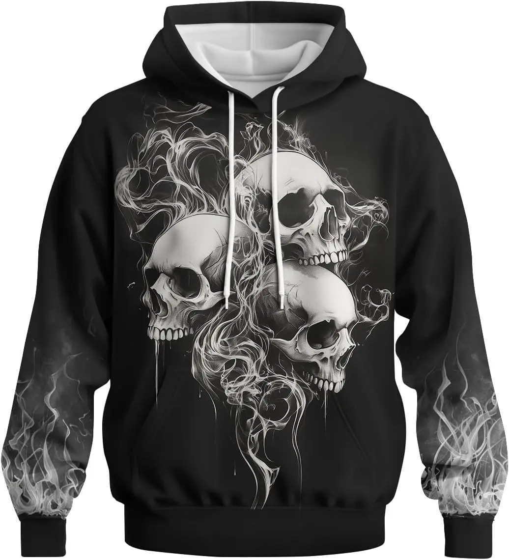 

2025 Fashion Greative Halloween 3D Printed Hoodie For Men Pumpkin Graphic Sweatshirt Autumn Casual Street Pullover Harajuku Top