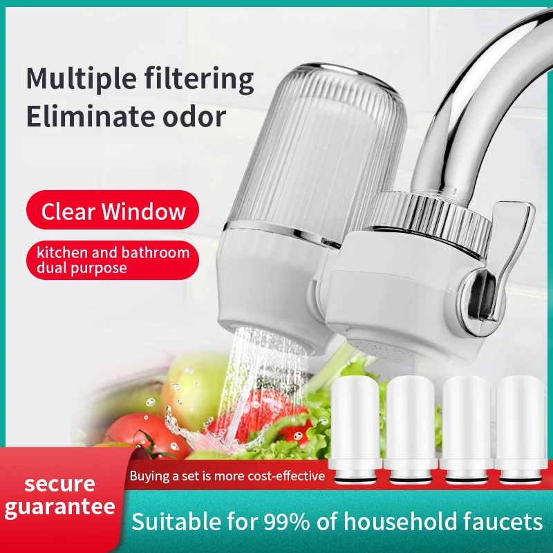 

Small Faucet Water Purifier, Household Kitchen Filter Type, Universal Kitchen Faucet Water Purifier, Pre-Filtration Type, Non-Di