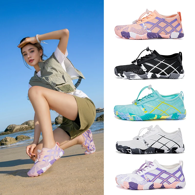 

Мужские и женские аквашузы 2026: кроссовки для плавания, пляжные сандалии для босоногого плавания, быстросохнущие аквашузы для дайвинга и занятий водными видами спорта