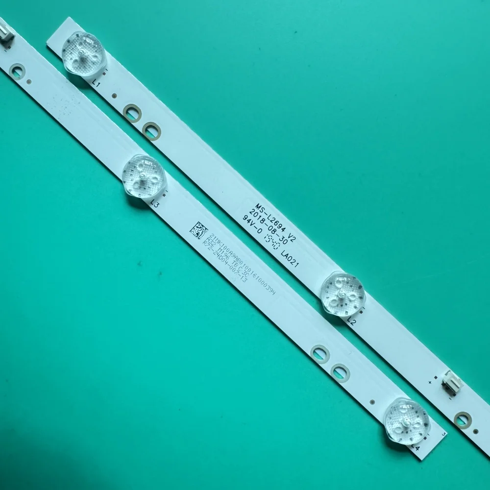 VOOR 24 inch 4LED MS-L1680 V2 LCD backlight strip 24D3006V2W4C1B41618M0 licht strip MS-L1628 MS-L2694 V3 413 MM 6 V