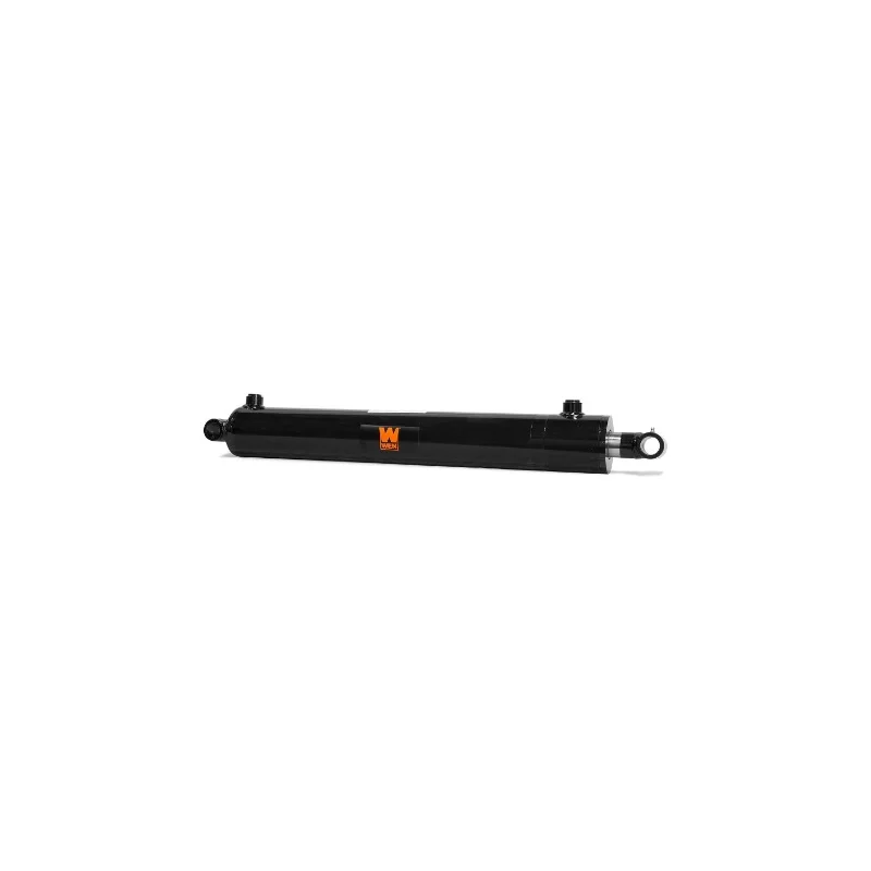 WT2520 Heavy Duty 2.5 Aperture 20 Stroke Hydraulic Cylinder - Double Acting Tube Hydraulic Cylinder，Belt PSISAE-8 Port，-