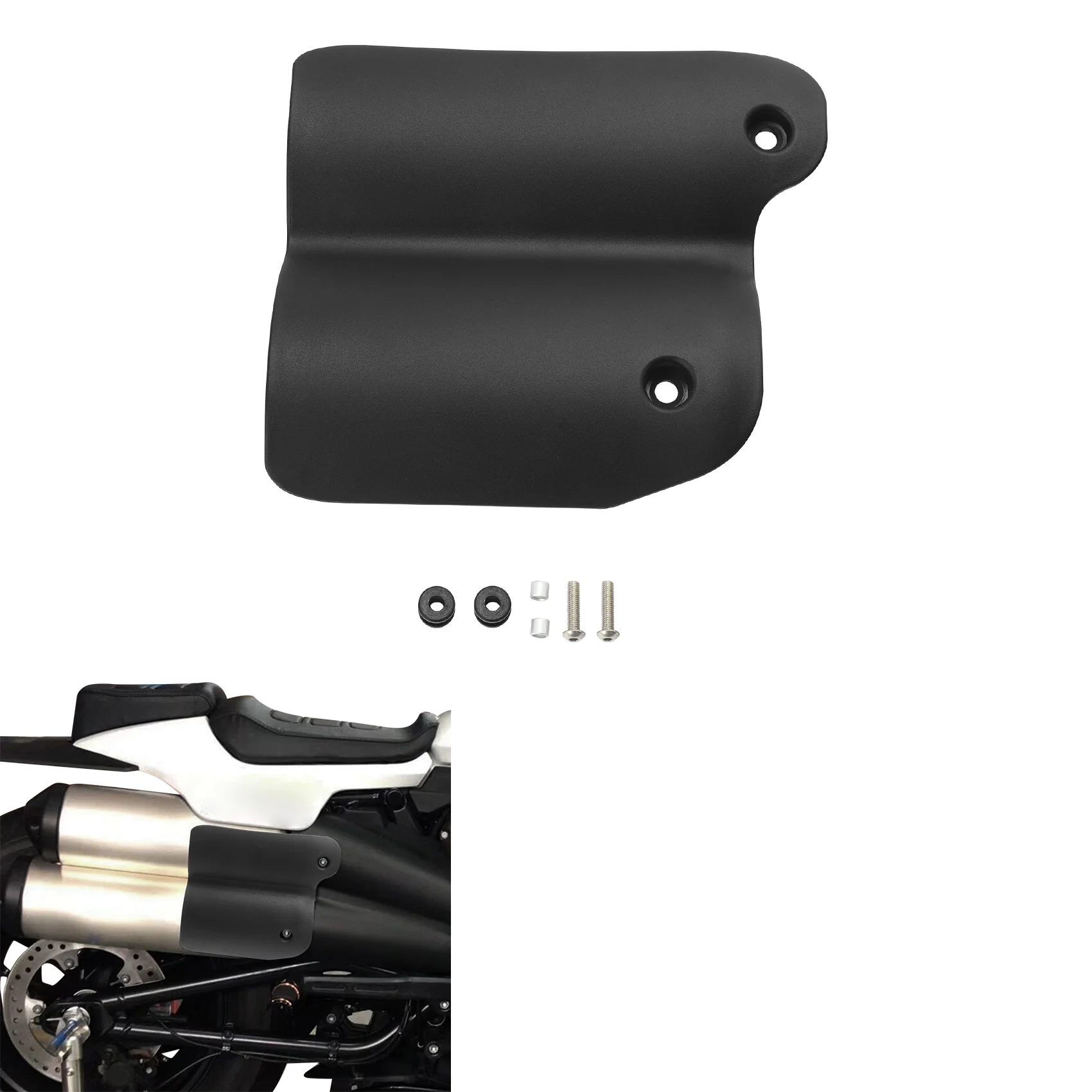 Exhaust Heat Shield Protector Cover Fit For Harley Sportster S RH1250 2021-2025