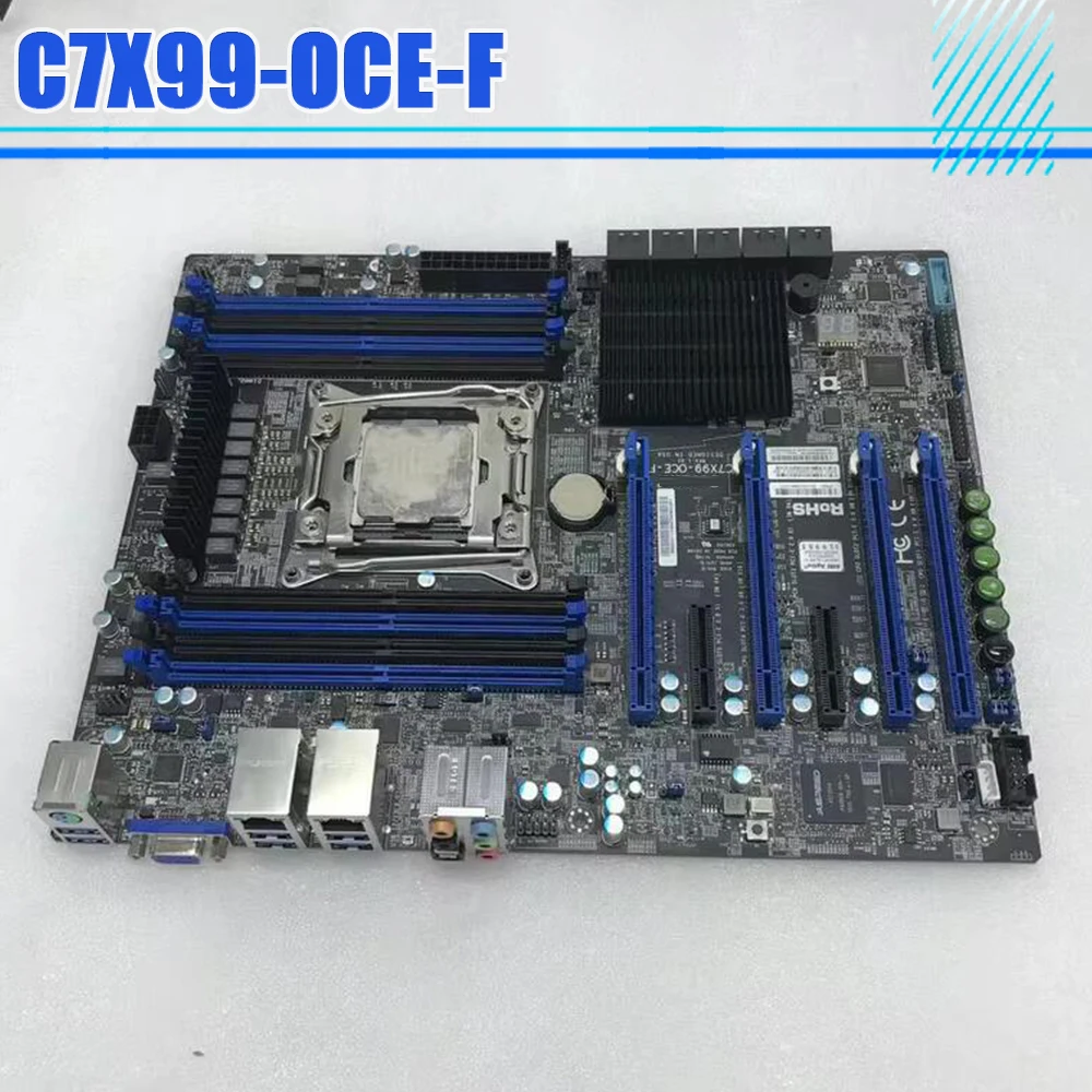 

C7X99-OCE-F Desktop Motherboard LGA2011 Core i7 E5-1600/2600 v3/V4 Processor DDR4 PCI-E3.0