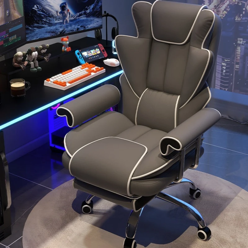 Breathable Gaming Chair for Home,Sturdy Game Sofa Chair,Study Office Armchair,Adjustable Ergonomic Desk Chair