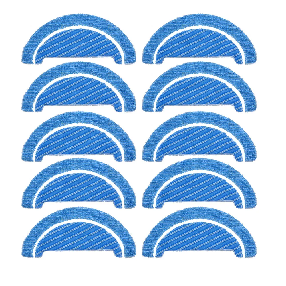 Fabric Mop Inserts for Conga 1090 Series Robot Vacuum Cleaner Accessories Fabric Mop Insert Kit
