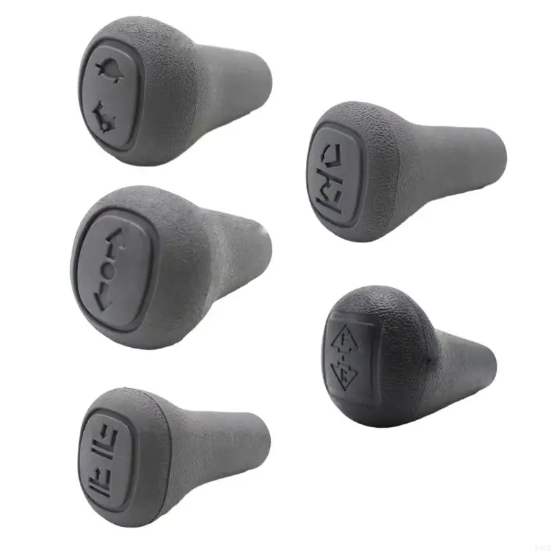 Y4UA 5pcs Forklift Handle Leverage Knob Sturdy Construction for Improved Efficiency