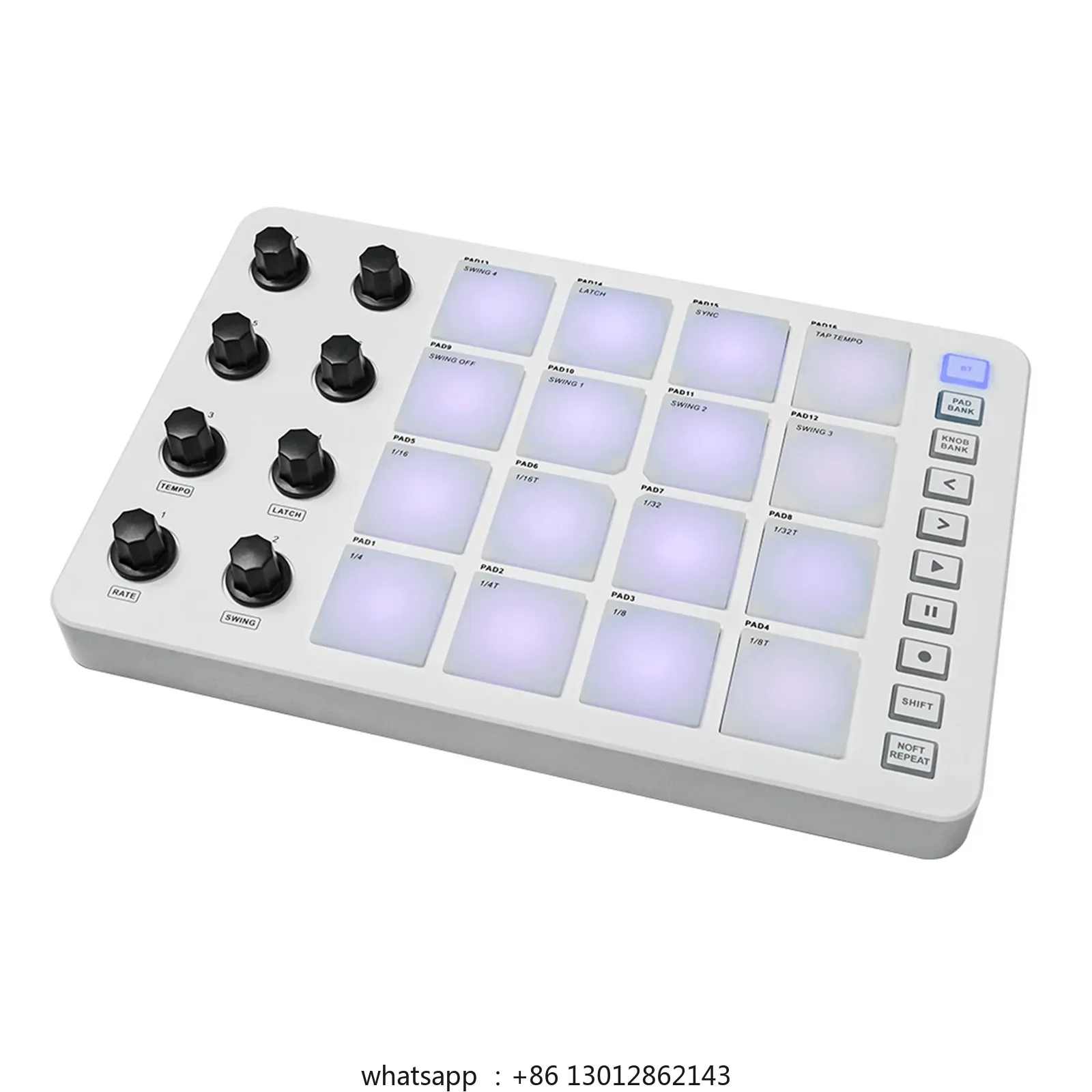 

Клавиатура с подсветкой платы контроллера, подключенная к выходной интерфейсу с низкой задержкой, с 16 резьбовыми платами