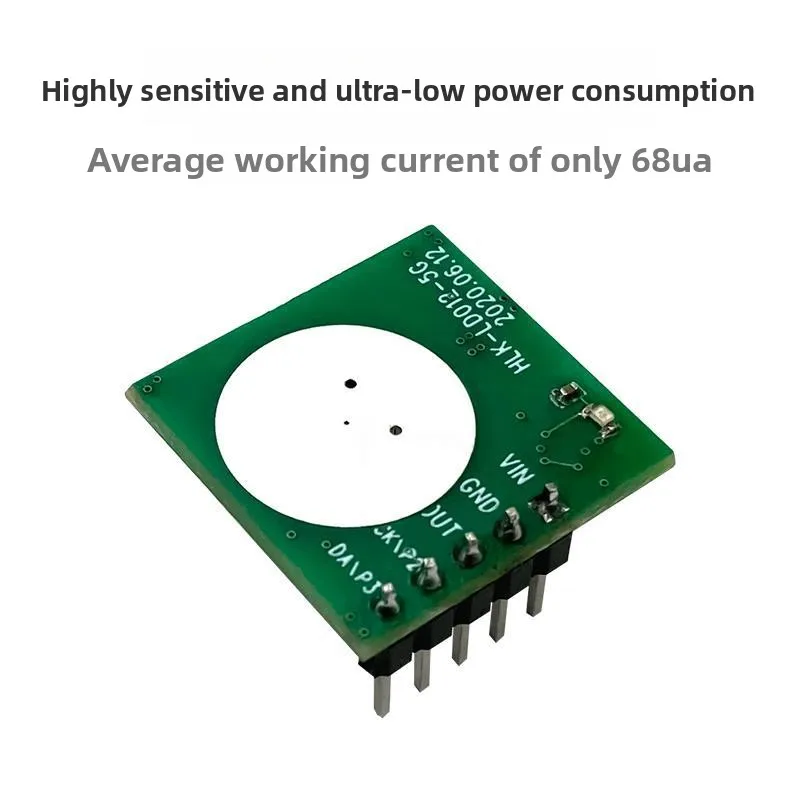 Radar Induction Sensor Module LD012 Low Power Human Body Motion Detection Adjustable Light Transmission equipment and cables