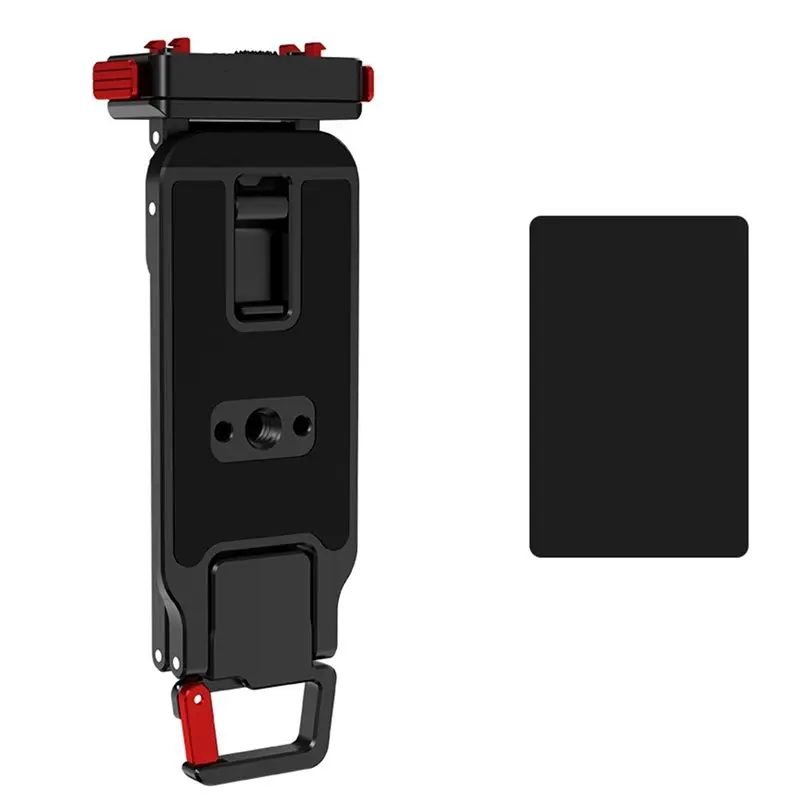 Hot Selling-Protective Frame Metal Rabbit Cage Kit With Lens Cover& Magnetic Quick-Release Foldable Tripod For Insta360