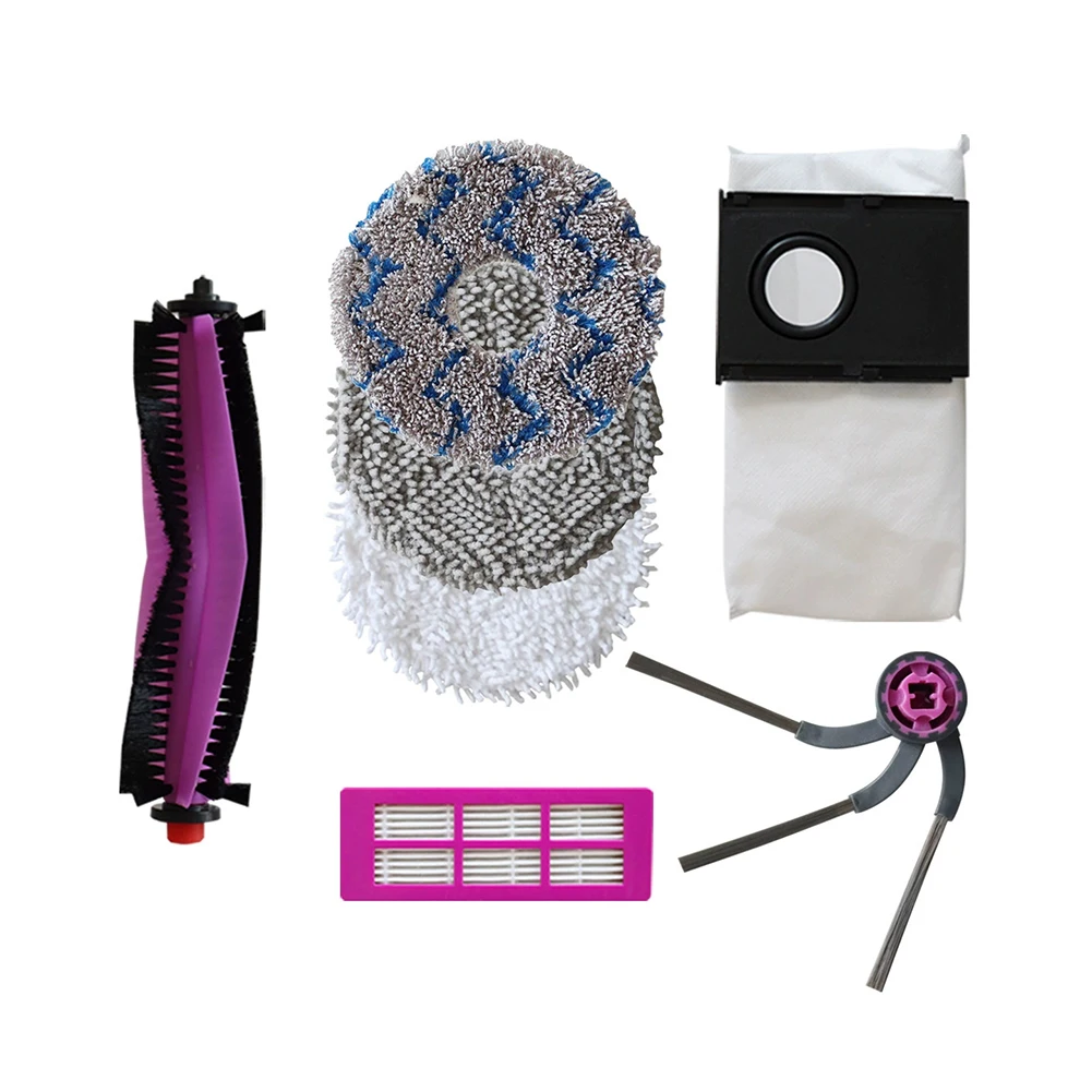 

Replacement Side Brush HEPA Filter Mop Cloth Kit Compatible with For Eureka J15 Max Ultra Vacuum Cleaner 7 pcs