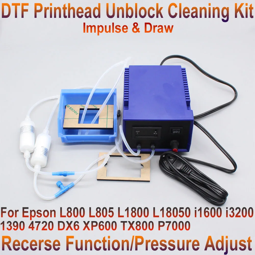 

DTF чернильная печатающая головка, набор для очистки машины для Epson L1800 L805 1390 i3200 4720 XP600, инструмент для ремонта печатающей головки, шайба