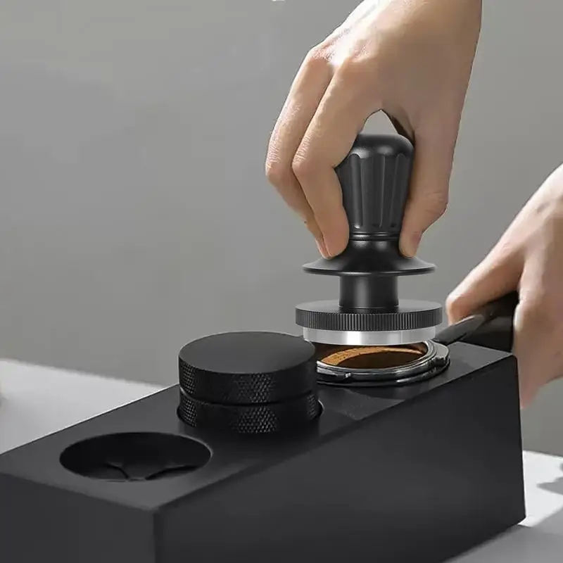 51mm Espresso Tamper Ergonomic Handle Constant Force Impact Coffee Tamper 51mm Stainless Steel Base Tamper Coffee Machine