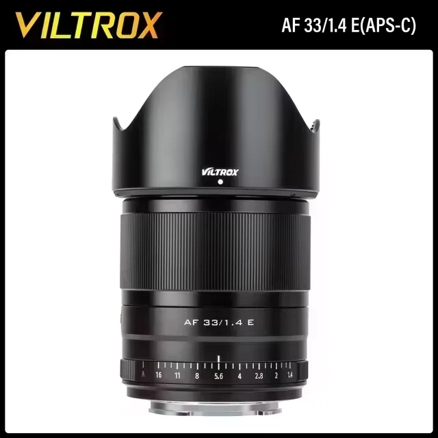 VILTROX 13mm 23mm 33mm 56mm F1.4 voor Sony E, Nikon Z en Fuji XF lenzen; autofocus prime lens met een grote diafragma; compatibel met de Sony ZV-E10. 2 verkocht door AMBITFUL Solution St... (4.8 |