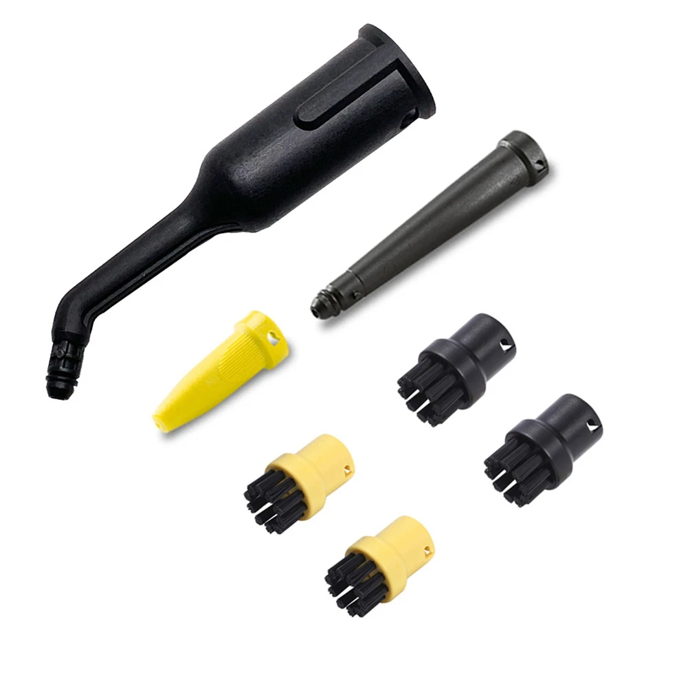 Stoomreiniger Spleet Mondstuk Borstel Sprinkler Mondstuk Kop Voor Karcher Sc1/Sc2/Sc3/Sc4/Sc5 Stoomreiniger Ronde Borstel Kits