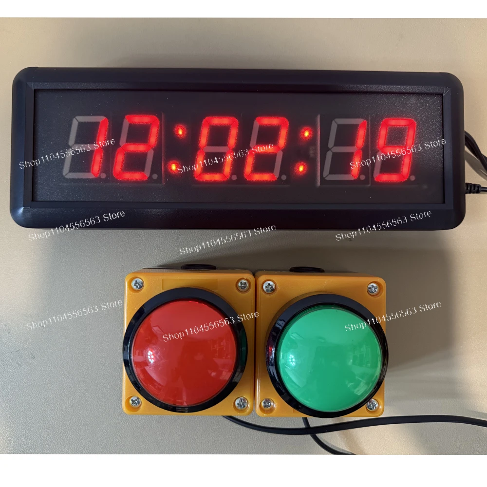 

Цифровой дисплей, таймер для соревнований, обратный отсчет, секундомер, счетчик, оборудование для обучения речи, синхронизация + пульт дистанционного управления